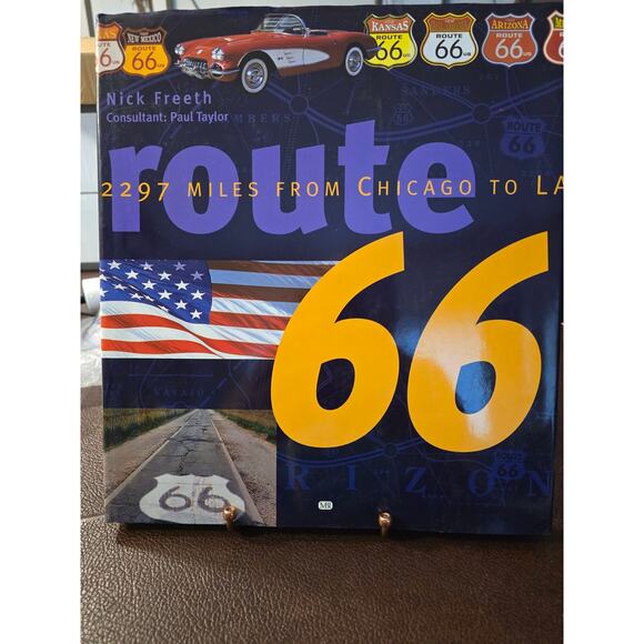 RT 66 2297 Miles from Chicago to LA by Nick Freeth Good condition - Picture 1 of 15
